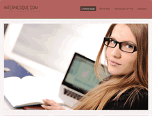 Tablet Screenshot of internesque.com